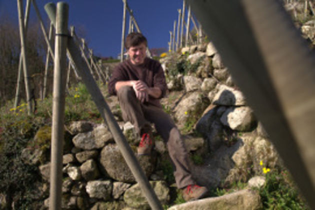 Francois Merlin in Condrieu Vineyards